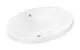 Hansgrohe-HG-Xuniva-D-Einbauwaschtisch-550-400-ohne-Hahnloch-mit-Ueberlauf-Weiss-60156450 gallery number 1